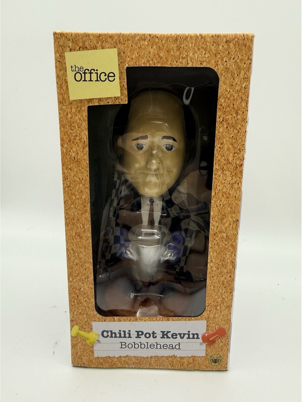 The Office- Chili Pot Kevin Bobblehead CultureFly, Kevin Malone NIB
